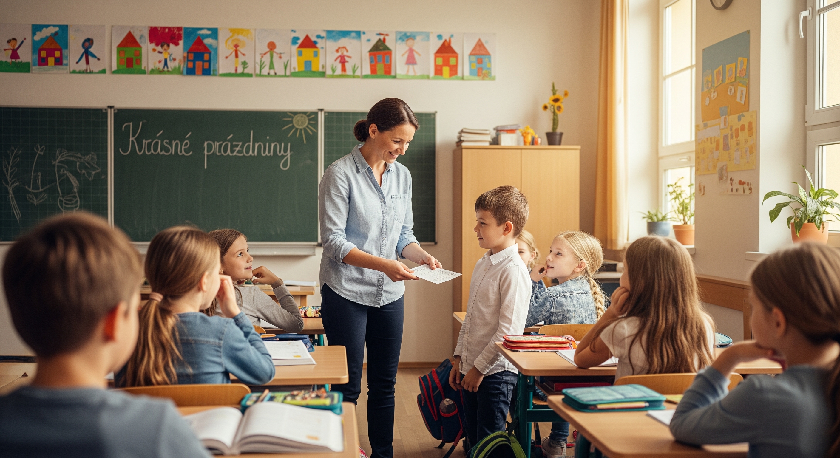 Končí školní rok a začínají PRÁZDNINY