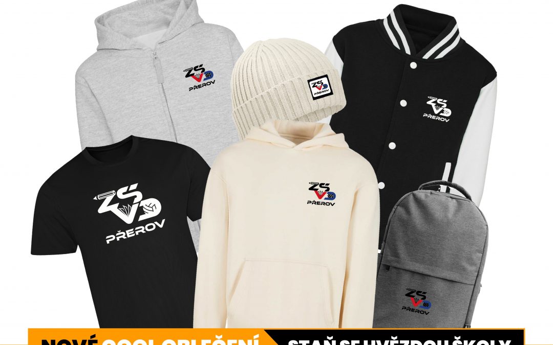 Školní oblečení s novým logem