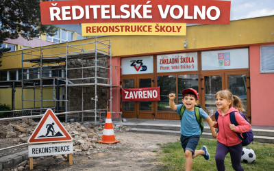 Oznámení o vyhlášení ředitelského volna